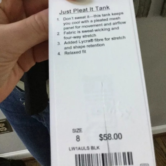 Lululemon Just Pleat It Tank - Picture 4 of 4